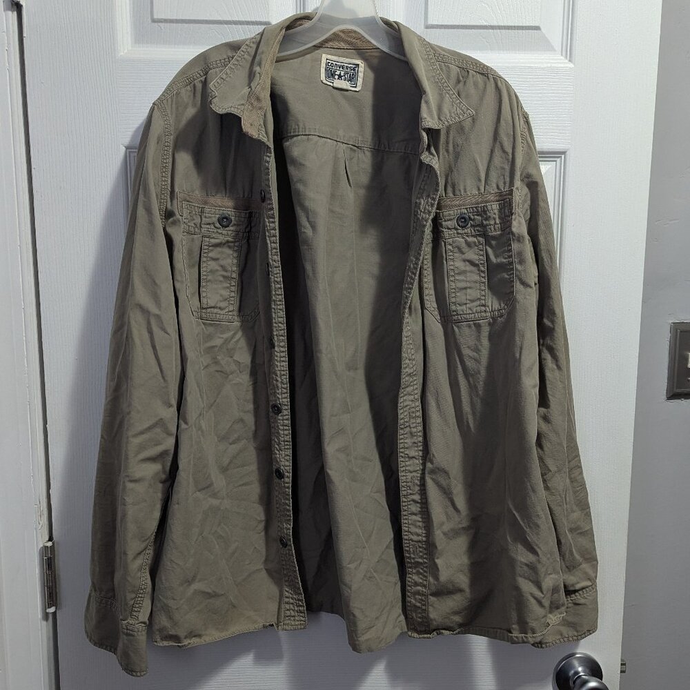 Converse Button Up